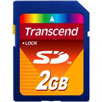 Transcend Flash Memory Card 2GB SD TS2GSDC