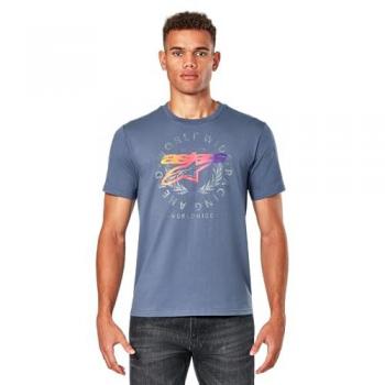 T-shirt Alpinestars Overlay CSF Bleu Homme M