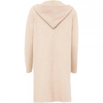 Zwillingsherz Cardigan mit Kapuze, Langarm und Taschen – Reißverschlussfrei