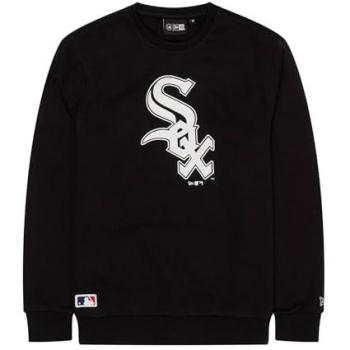 New Era Herrenpullover mit Chicago White Sox Logo, Nummer 23, MLB Regular, schwarz/weiss, S
