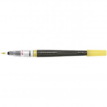 Pincel de color Pentel recargable amarillo