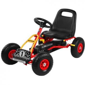 KETTLER Retro‑Kettcar Tretwagen, Luftreifen inklusive