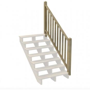 Kit Montage Facile DeckLinea Escalier Extérieur