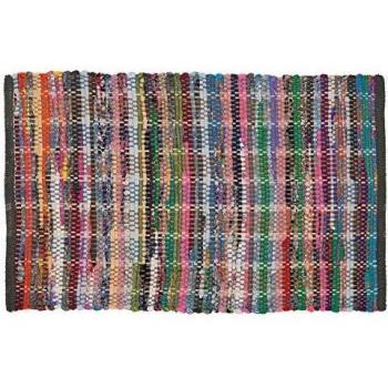 Madras-Sealskin-Badteppich in bunten Farben – 60 × 90 cm