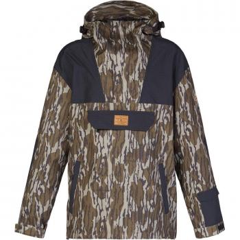 DC Shoes 43: Chaqueta Anorak Hombre, tono marrón