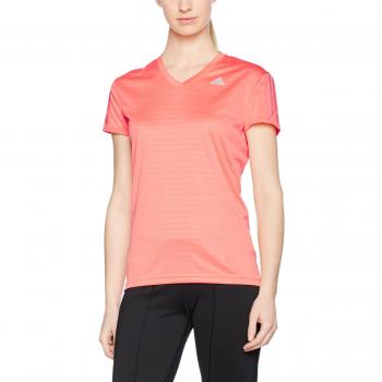ADIDAS Damen Sun Glow Response V‑Neck Shirt – S