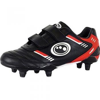 Optimum Tribal SI Kids' Soccer Cleats – Velcro Closure, Durable Studs, Size 10