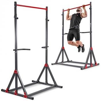 Barre de Gym HS‑1015K – Poignées Pompes & Dips – Charge Max 200 kg