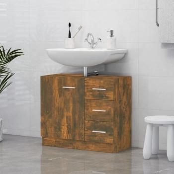 Mobile Lavabo Rovere Fumo 63x30x54 cm