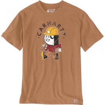 Camiseta Carhartt de Manga Corta para Carpintero