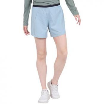 Pantaloni corti Salomon Cross 5 azzurro donna
