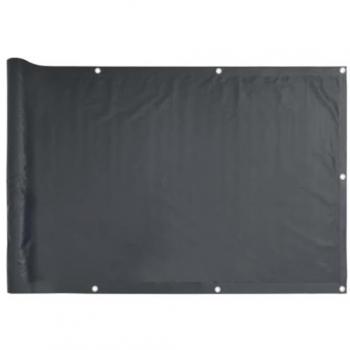 Paravento da Balcone Privacy Screen Antracite 700x75 cm in PVC
