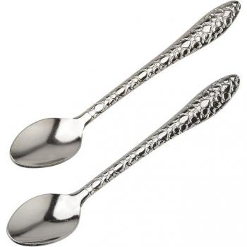 OBR Stainless Steel Mixing Spoon with Fish Scale Patterns