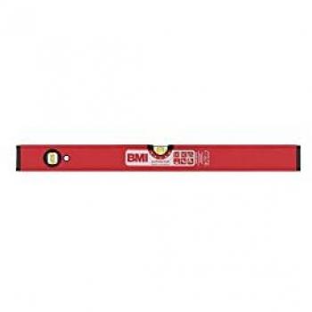 Livella Alluminio Rosso 180 cm ± 0,5 mm/m – Marca BMI
