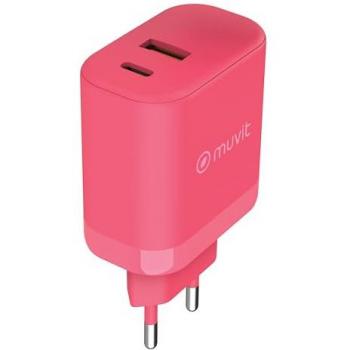 Chargeur Mural Muvit 36W USB-A et 45W Type C PD