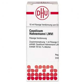 Causticum Hahnemanni LM VI Verdünnung 10 Milliliter