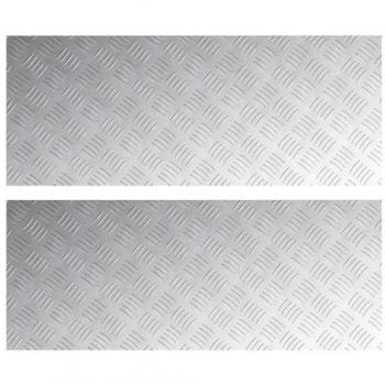Griglia Scacchiera in Alluminio 100 mm x 40 mm Anti‑Scivolo