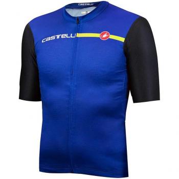 Blue‑Black Limited Castelli Competizione 3 – Manche Courte XL