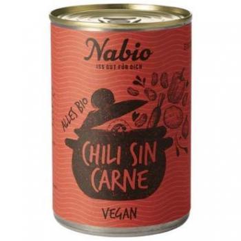 Nabio Bio Chili sin Carne mit Kidneybohnen 400g