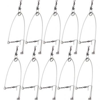 Fast Hook Release System – 10‑piece Stainless Steel Trap