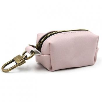 Outdoor Dog Poop Bag Holder with PU Leather Design
