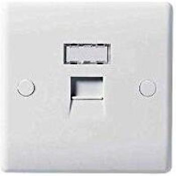 BG 1 Gang RJ45 Network Socket