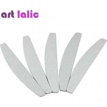 5 lime per unghie bianche, 18x3cm, strumenti per manicure e pedicure