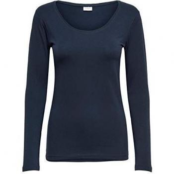 JDY Jdyava Blusa de Manga Larga Azul para Mujer