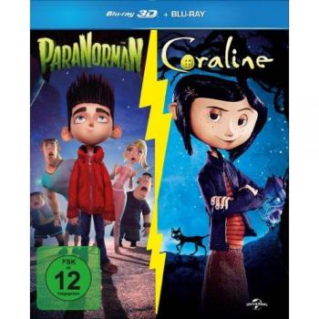 Coffret Blu-ray 3D Coraline et Paranorman