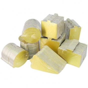 Mousse de Oro: Set de 100 Bandejas de Cartón