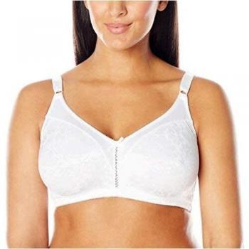 Bali Double Support Bra in White 38B