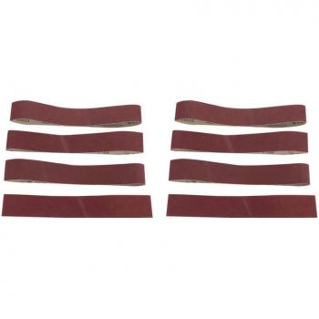 10pcs Sanding Belts, 686x50mm, Grits 150, 180, 240, 320 for Wood and Soft Metals