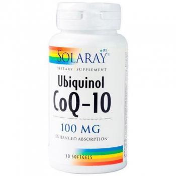Solaray Ubiquinol 100 mg CoQ10 30 Pärlor