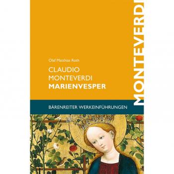 Claudio Monteverdi. Marienvesper.Buch.Bärenreiter Werkeinführung (Bärenreiter-Werkeinführungen)