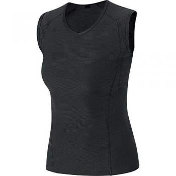 GORE Wear M ärmelloses Shirt für Damen, Farbe: Schwarz, Größe 38
