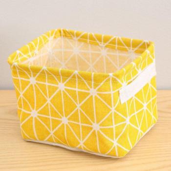 Panier à main en tissu