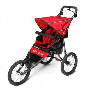 Poussette Out n About Nipper Sport v4 Version Rouge Carnaval