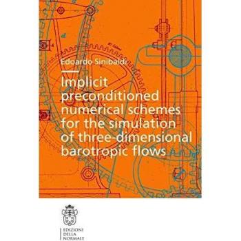 Implicit preconditioned numerical schemes for the simulation of three-dimensional barotropic flows: 3