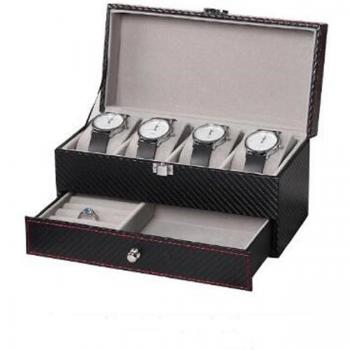 4 Grids Watch Storage Box