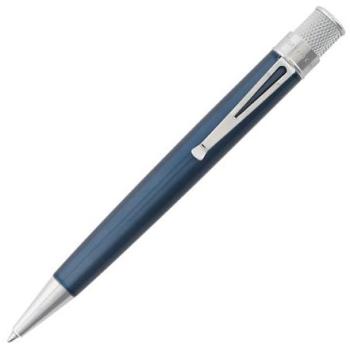 Vintage 1951 Tornado Tintenroller in Eisblau (VRR‑1318)