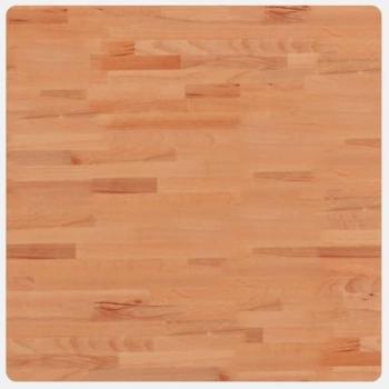 Beech Solid Wood Table Top (70x70x1.5 cm) for vidaXL