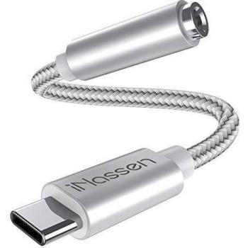 Cable adaptateur iNassen Type‑C vers auxiliaire