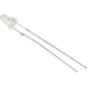 TruComponents 3mm Warm Light Half-Round LED Cover – 70k mcd, 15°