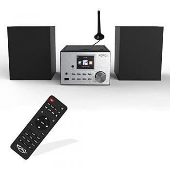 Xoro Micro Sistema Stereo: Radio Internet, DAB+, Blu‑tooth