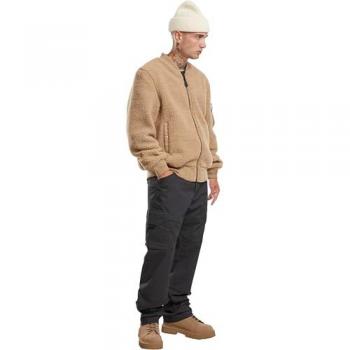 Brandit Pile Sherpa con cerniera beige
