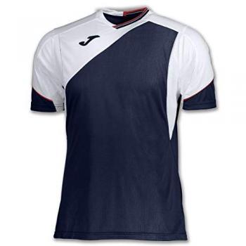 Joma Grenade T-Shirt Équipe M/C Homme Taille Unique Blanc/Cramoisi (Granada Marino/Blanc/carmesí)