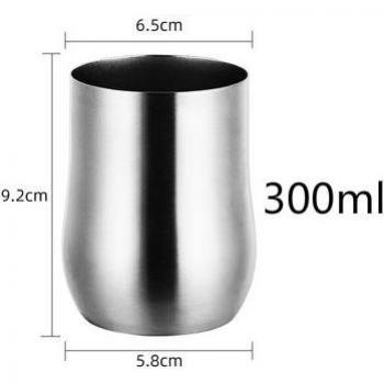 Wide Mouth Stainless Steel Cup