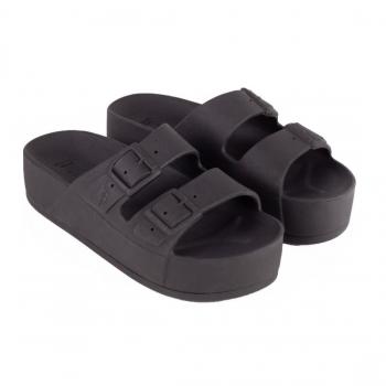 Claquettes Femme Caipirinha Classic Compensées Noir