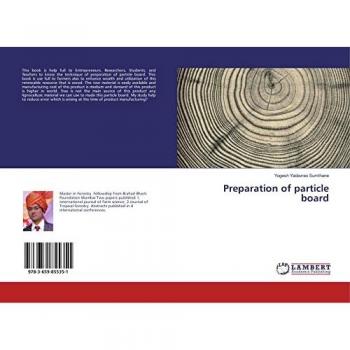 Preparation of particle board