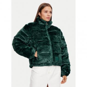 Chaqueta Plumífera de Piel para Mujer Alpha